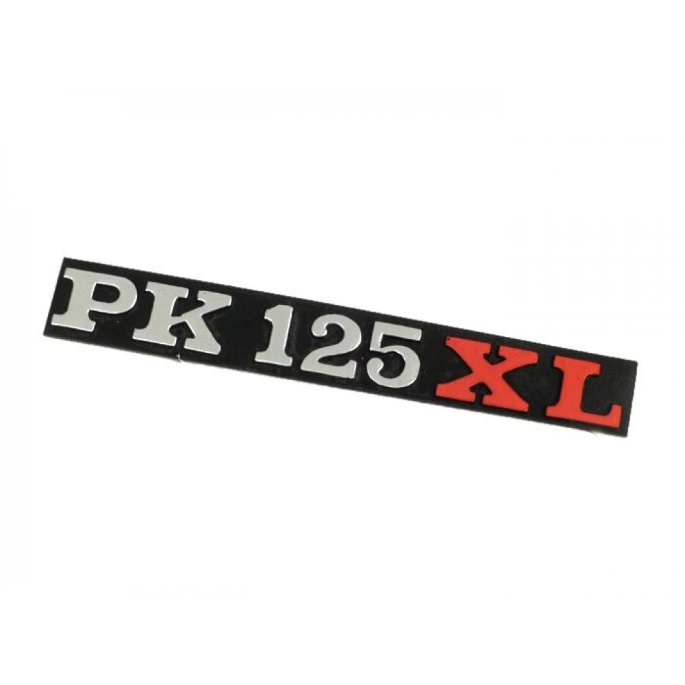 Σήμα "PK125 XL" Πλαινό OEM QUALITY Για Vespa PK125 XL