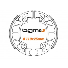 Σιαγώνες Φρένων 110x25mm Πίσω BGM PRO Για Piaggio SKR/Runner/Hexagon