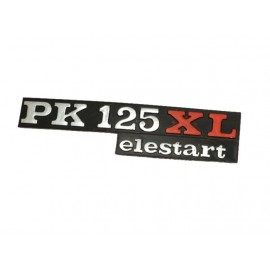 Σήμα "PK125 XL elestart" Πλαινό OEM QUALITY Για Vespa PK125 XL 